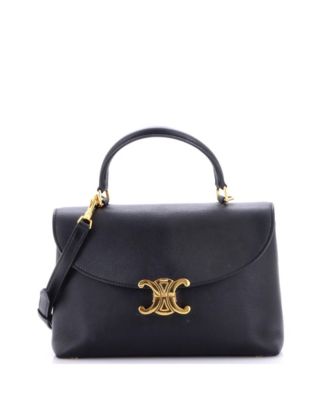 Medium Nino Top Handle Bag Leather