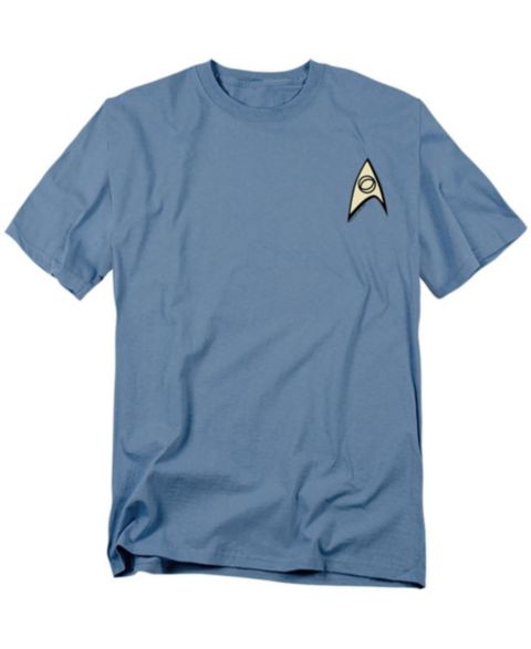 Мужская футболка Star Trek Science Uniform W Foil, цвет: Синий