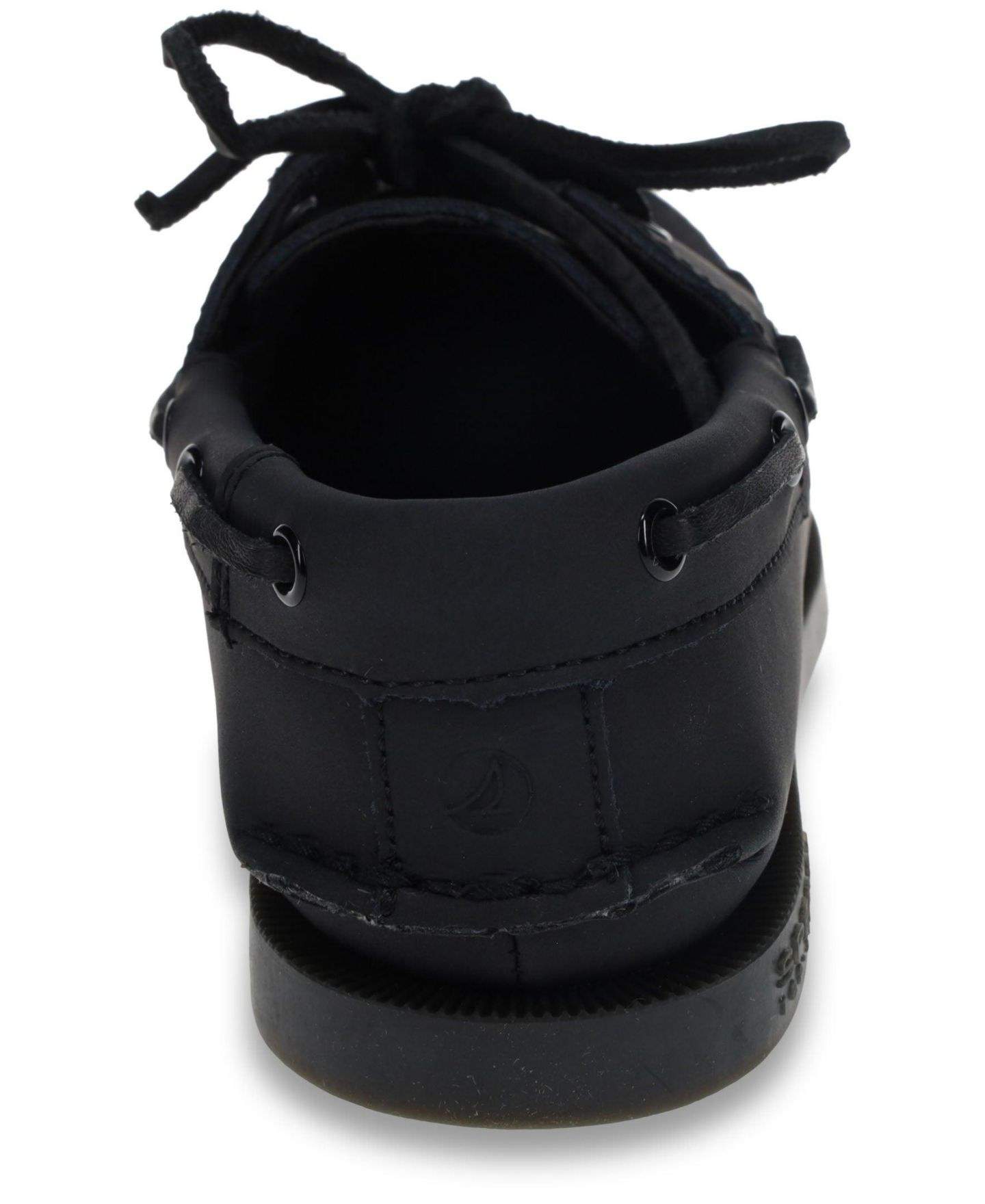 Обувь Sperry (1-13.5) Authentic Original Boat Shoe для мальчиков, цвет: Чёрный — фото 5