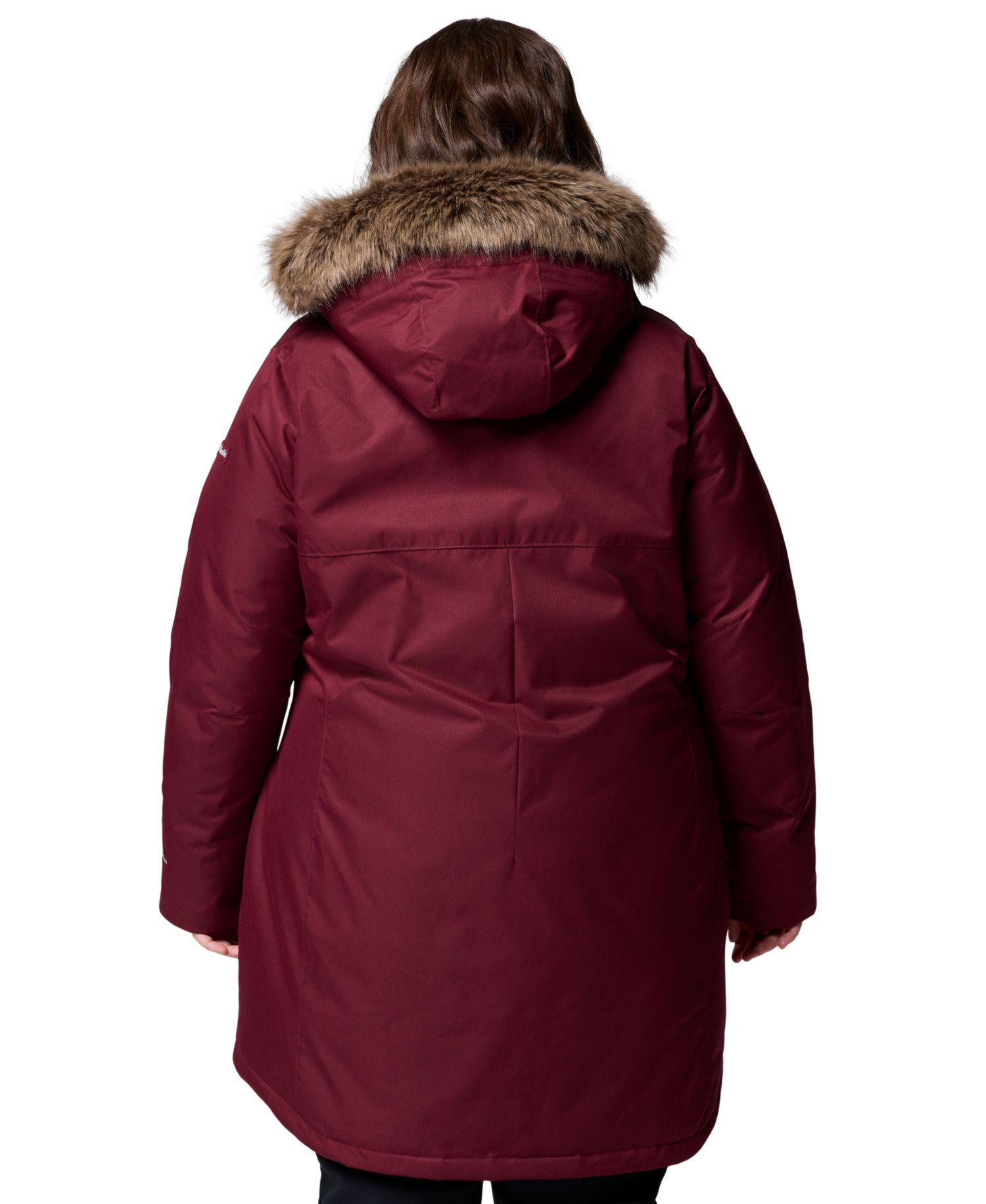 Plus Size Suttle Mountain™ Long Insulated Sherpa-Lined Jacket