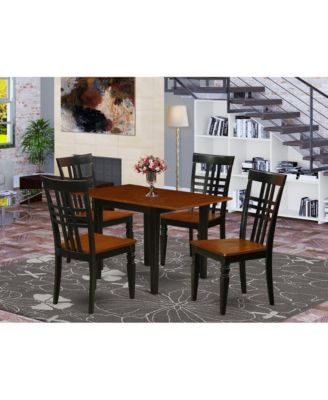 Dining Room Set, NDLG5-BCH-W