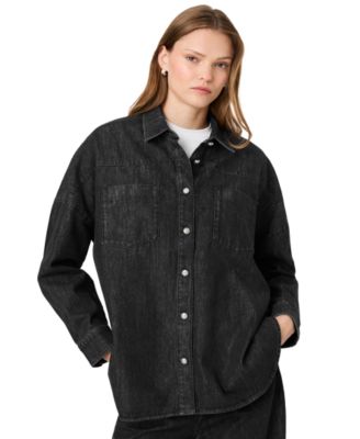 Women's Elton Denim Button-Down Long-Sleeve Shirt