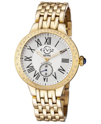 Women's Astor Swiss Quartz IP Stainless Steel Bracelet Diamond Watch