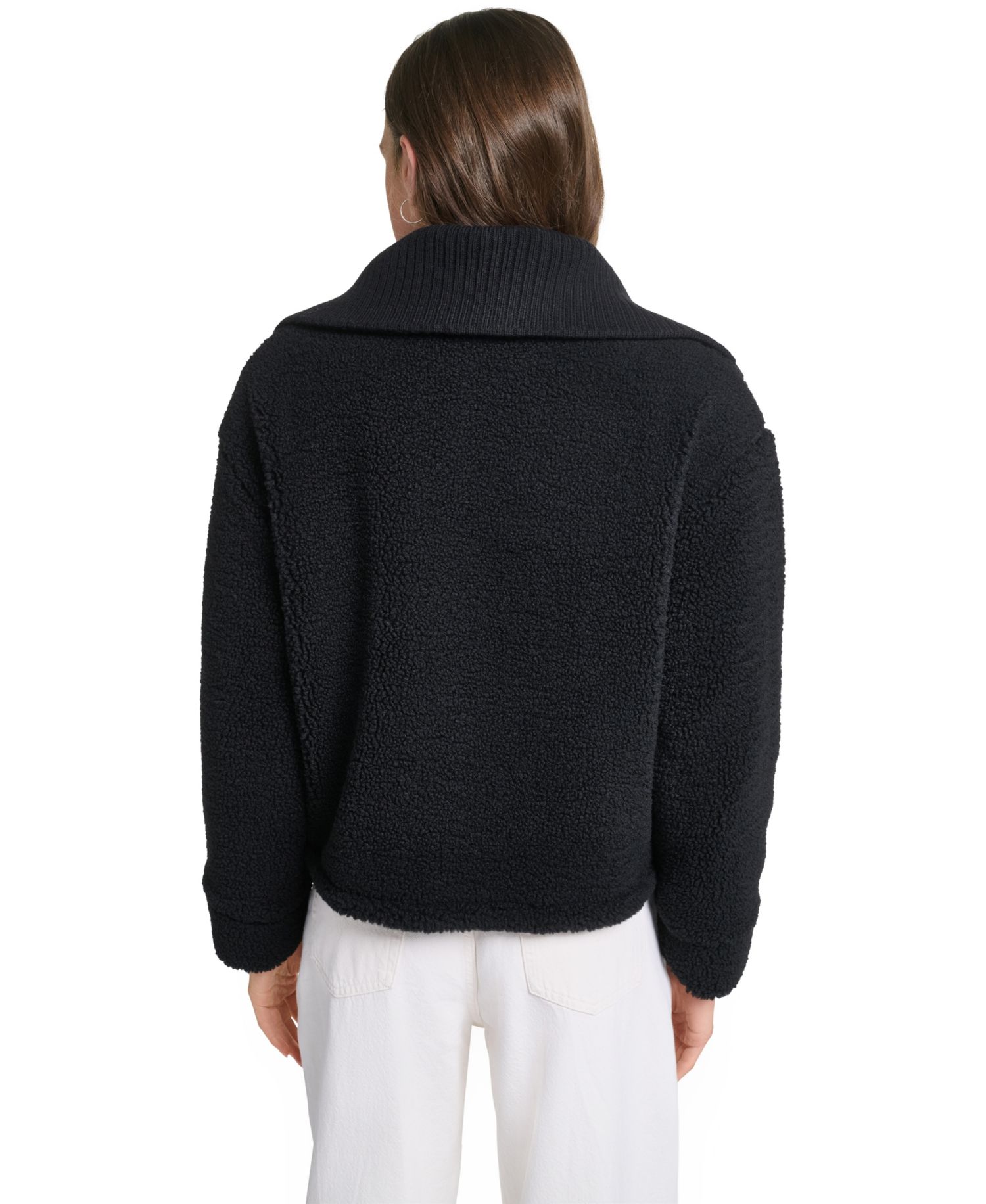 Women's Sherpa Bomber Quilted-Lined Jacket