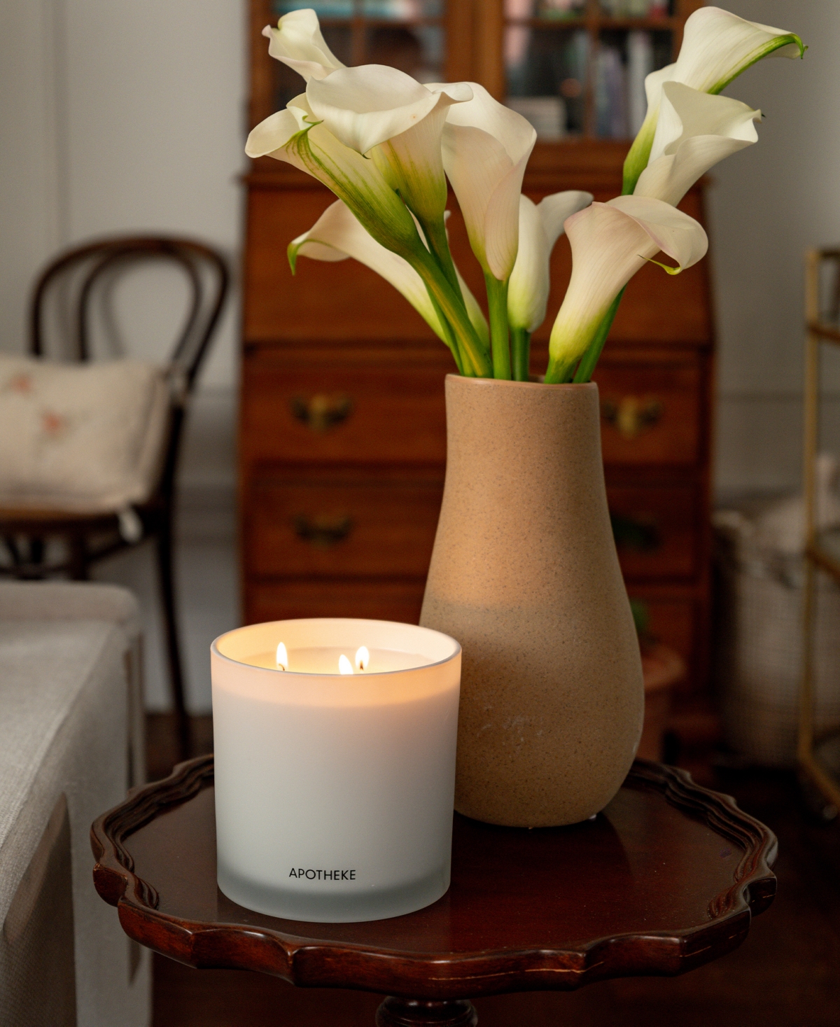 Apotheke Canvas 3-Wick Scented Candle, 0.26 oz.