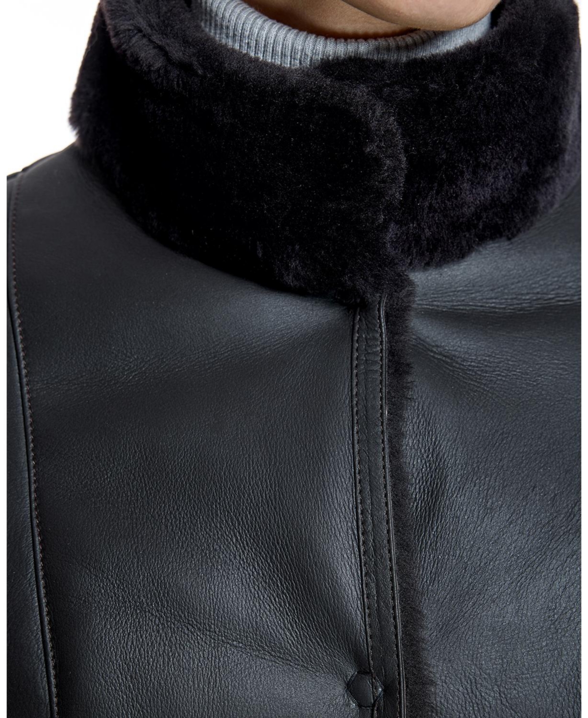 Julia & Stella By Maximilian Women's Nappa Shearling Jacket