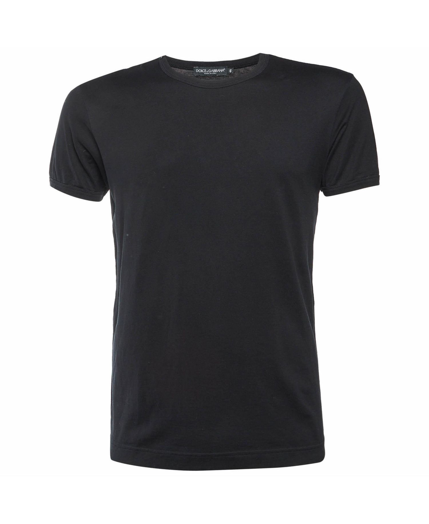 Women's Solid Cotton Crewneck T-Shirt