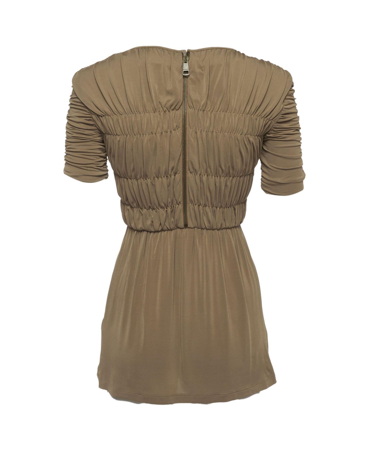 Women's Ruched Jersey Smocked Top