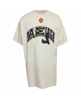 Women's Distressed Logo Applique Skater T-Shirt