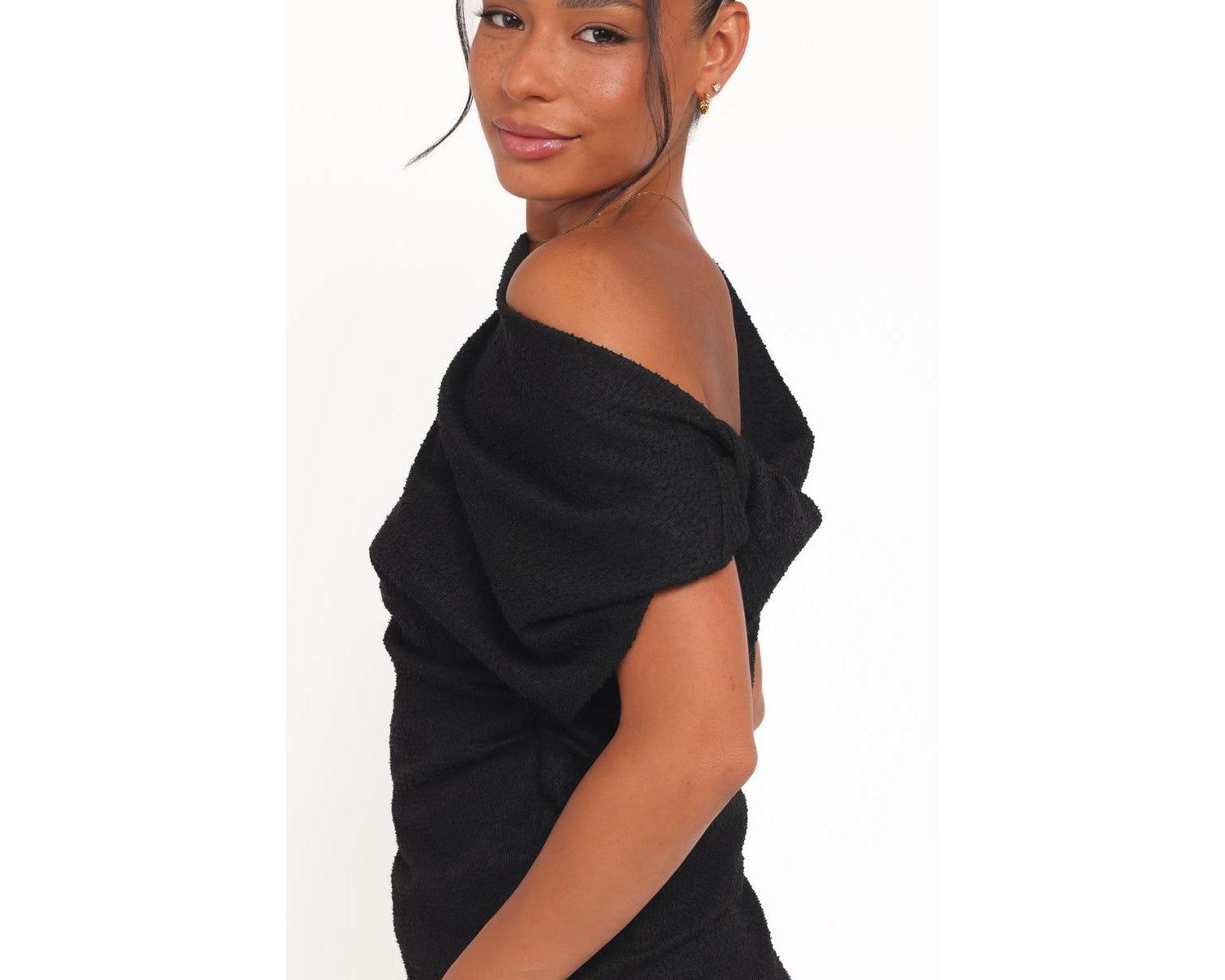 Women's Selma Sleeveless One-Shoulder Knit Top