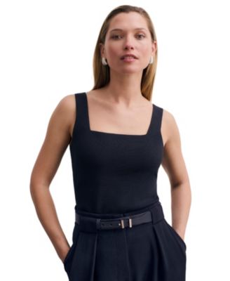 Women's Keighley Sculpt Sleeveless Square Neck Knit Top