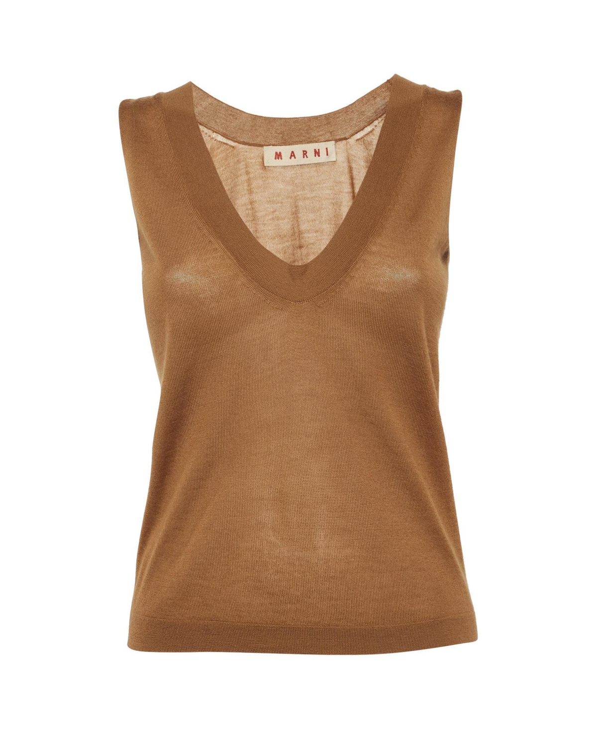 Pre-Owned Marni Women's Cashmere V-Neck Knit Vest