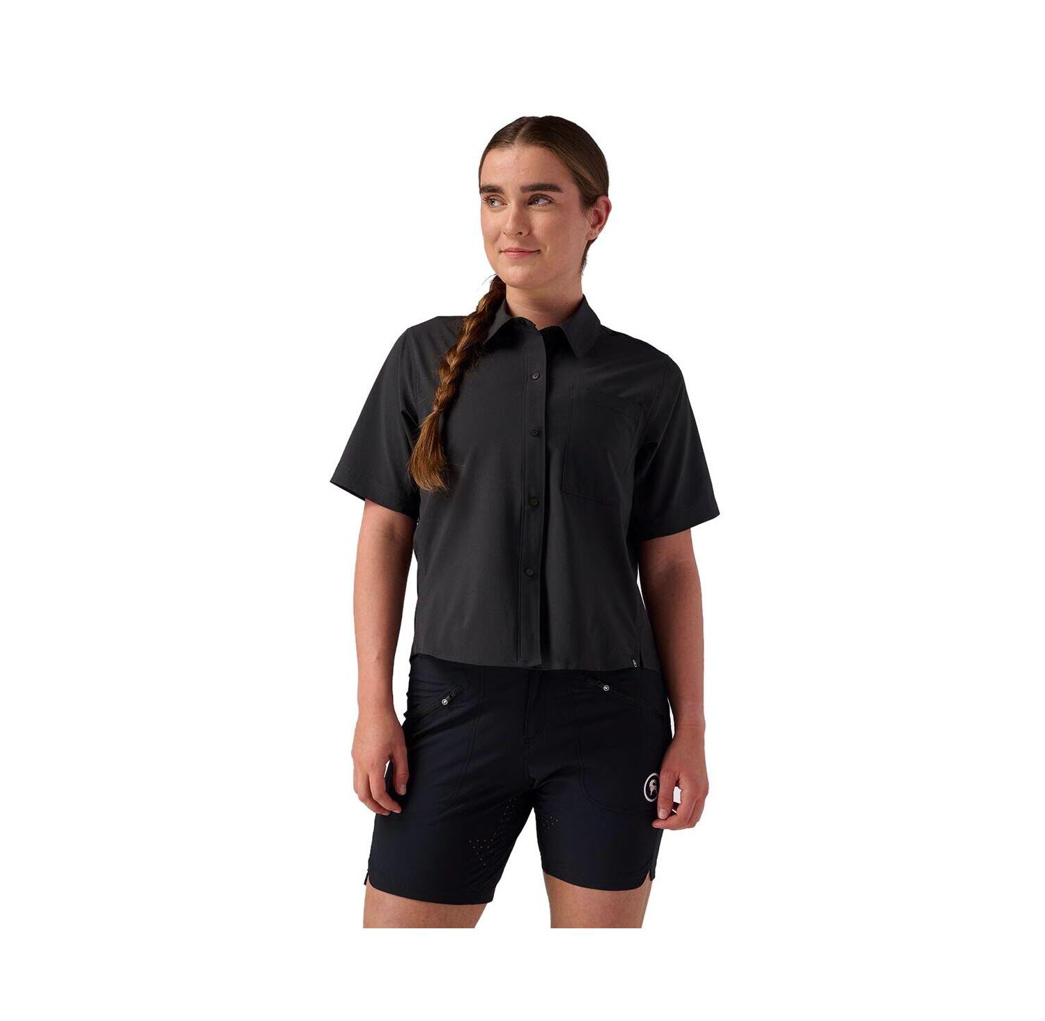 Women's Slickrock Short-Sleeve Button-Up Jersey Mountain Bike Top