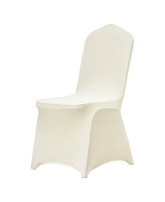 100 Pack Spandex Folding Chair Covers for Wedding and Events