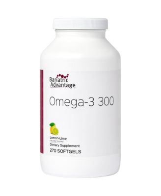 Omega-3 300 EPA and DHA Fish Oil Softgels Concentrated Source of Fatty Acids from  Cold Water 270 Count