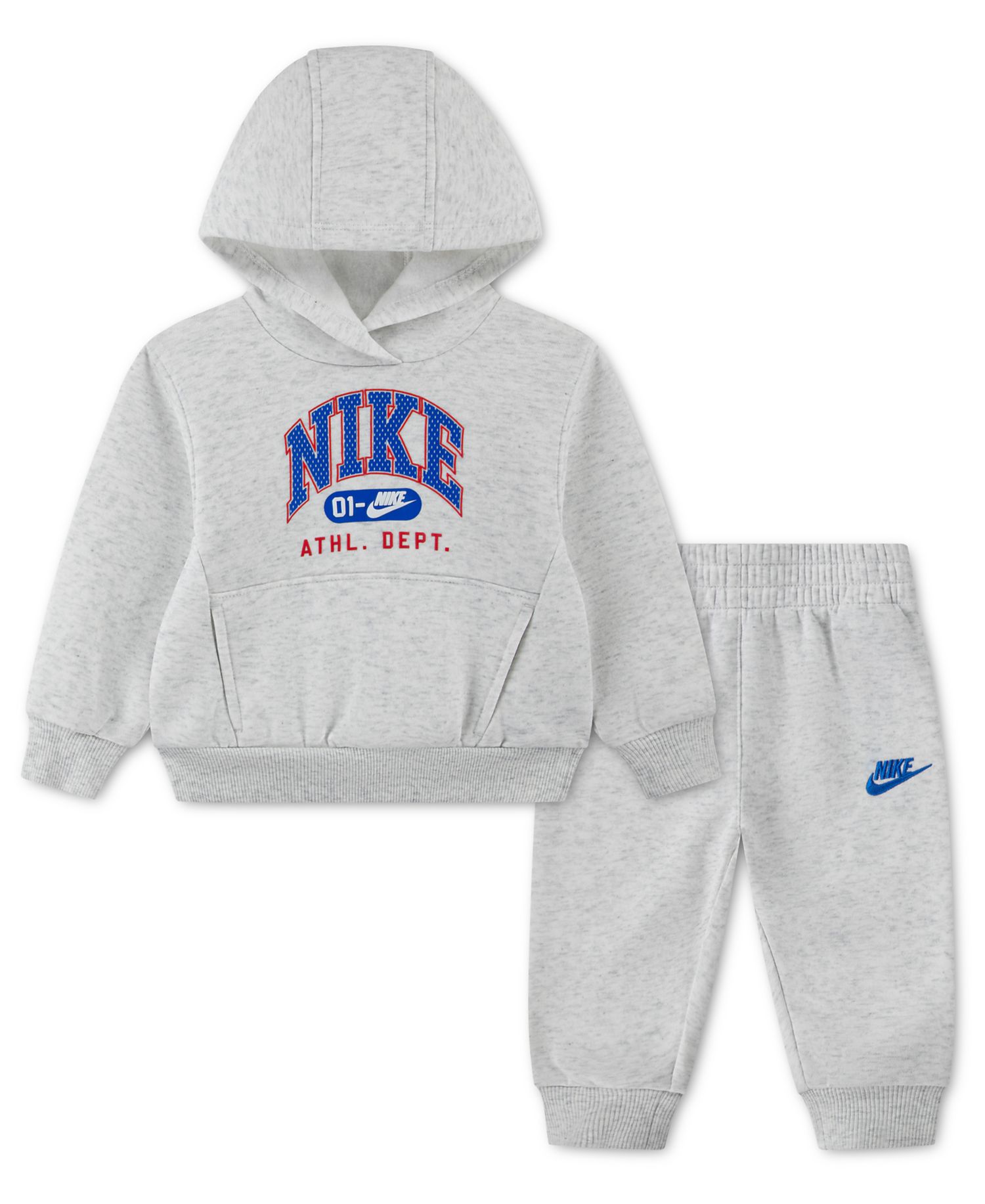 Baby Boys' Fleece Hoodie and Pants, 2-Piece Set