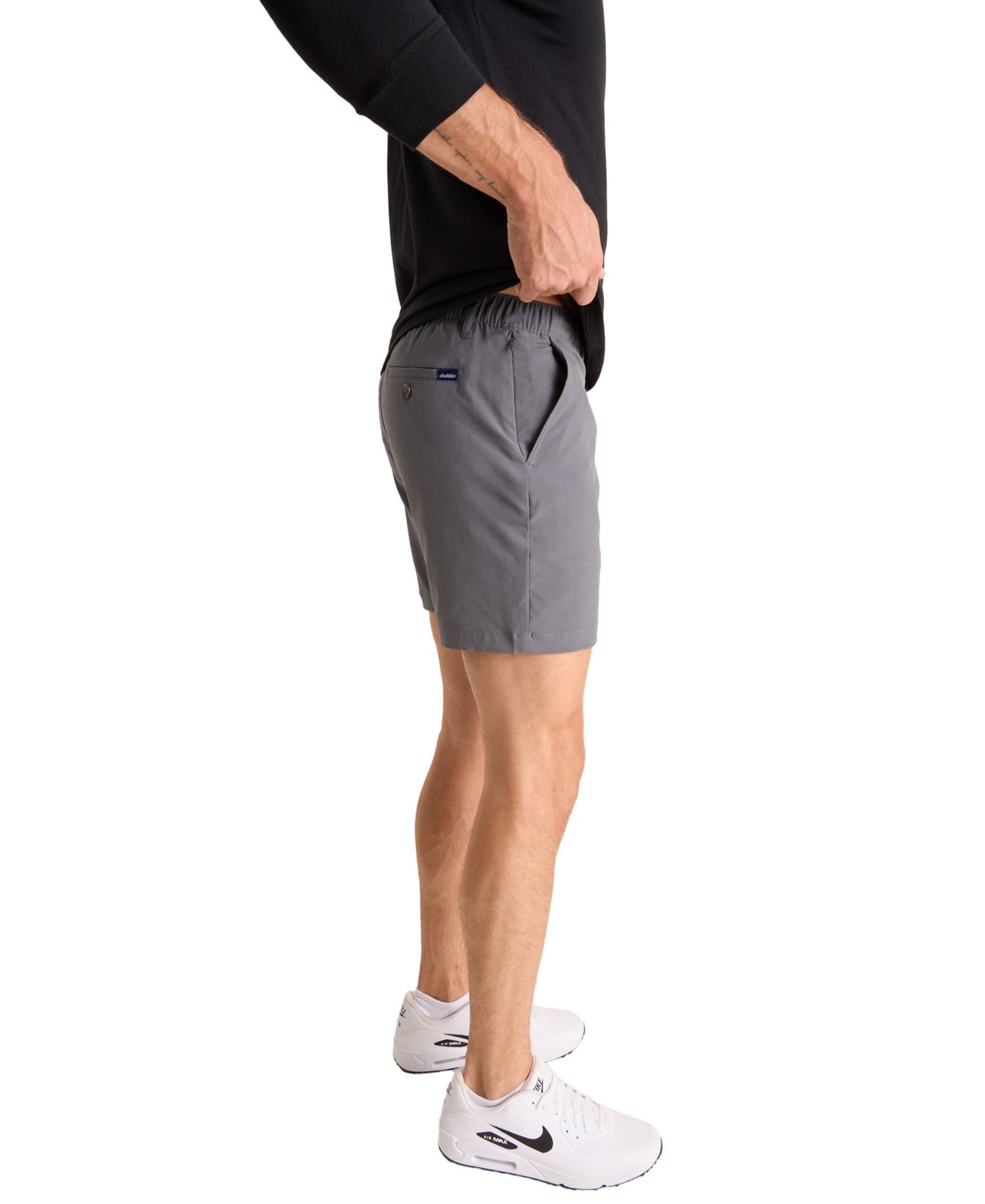Мужские шорты Chubbies The Must Everywear Performance Shorts, 6" Inseam, цвет: Угольный — фото 3
