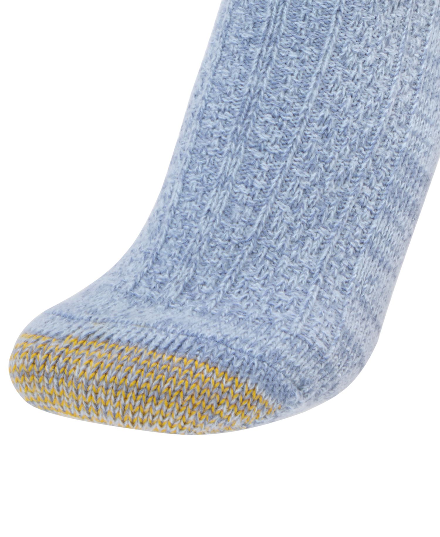 Women's Cable-Knit Reinforced Toe Knee-High Socks, 2-Pack
