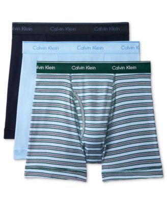 Men's Cotton Classic Boxer Briefs, 3-Pack