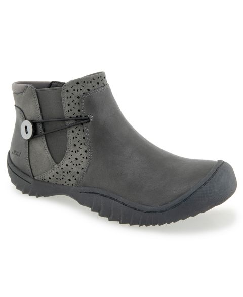 Женские ботинки JBU Jemma Water-Resistant Round Toe Casual Booties, цвет: Угольный