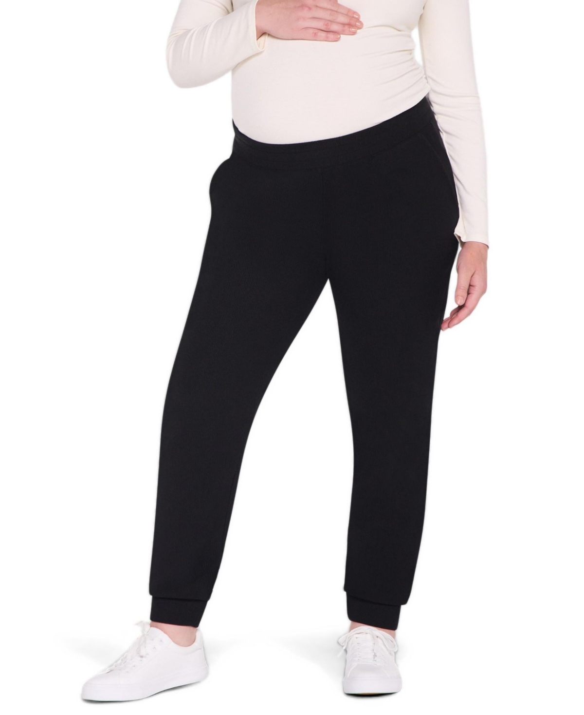 Motherhood Maternity Under the Belly Cozy Pull-On Jogger
