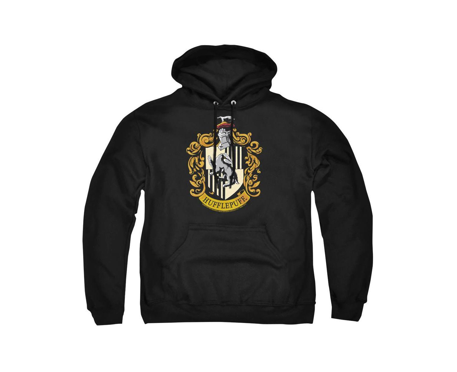 Men's Hufflepuff Crest Pull-Over Hoodie