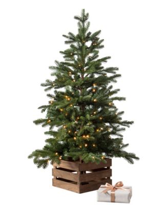 4' Pre-Lit Country Farm Fir Potted Tree