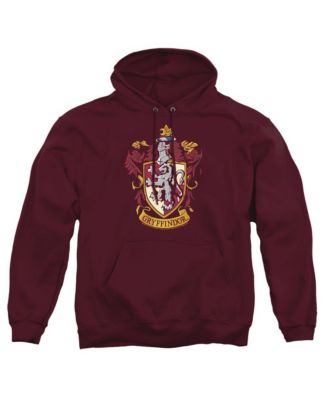 Men's Gryffindor Crest Graphic Pullover Long-Sleeve Hoodie