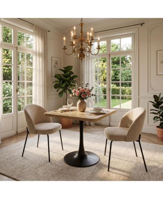 27.6 Inch Tulip Square Dining Table