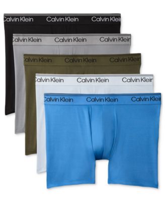 Men's Microfiber Stretch Boxer Briefs, 5-Pack