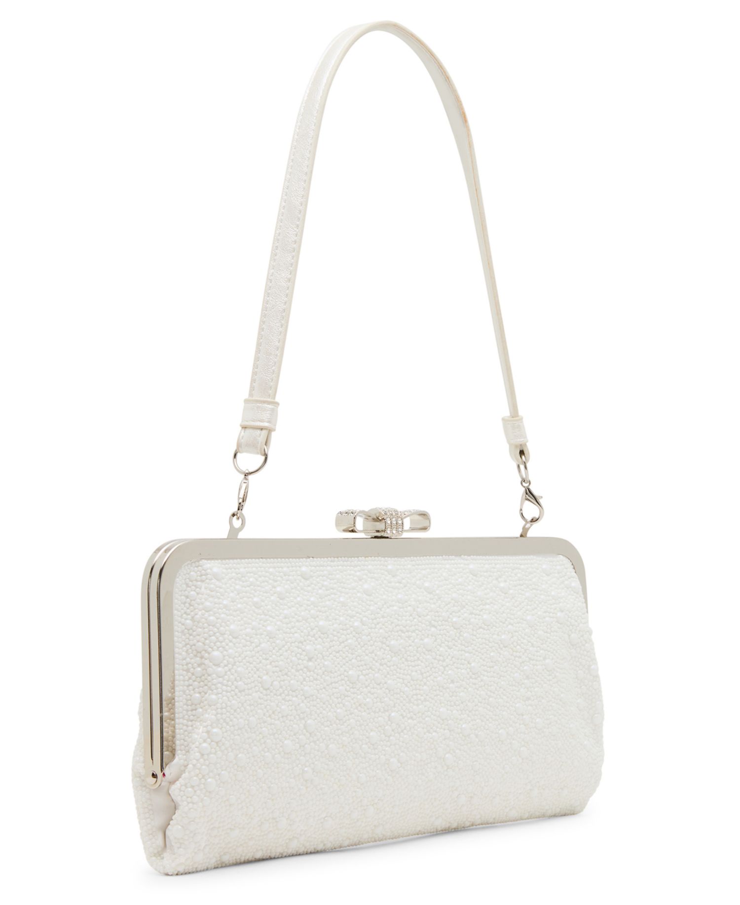 Imitation Pearl Small Shoulder Handbag