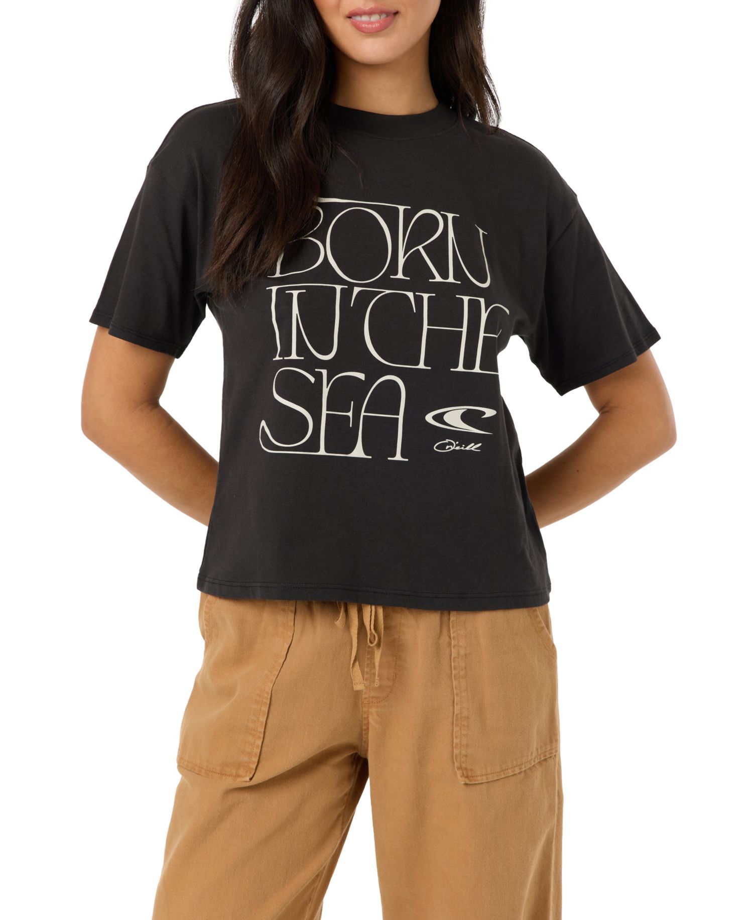 Women's Born In The Sea Easy Tee