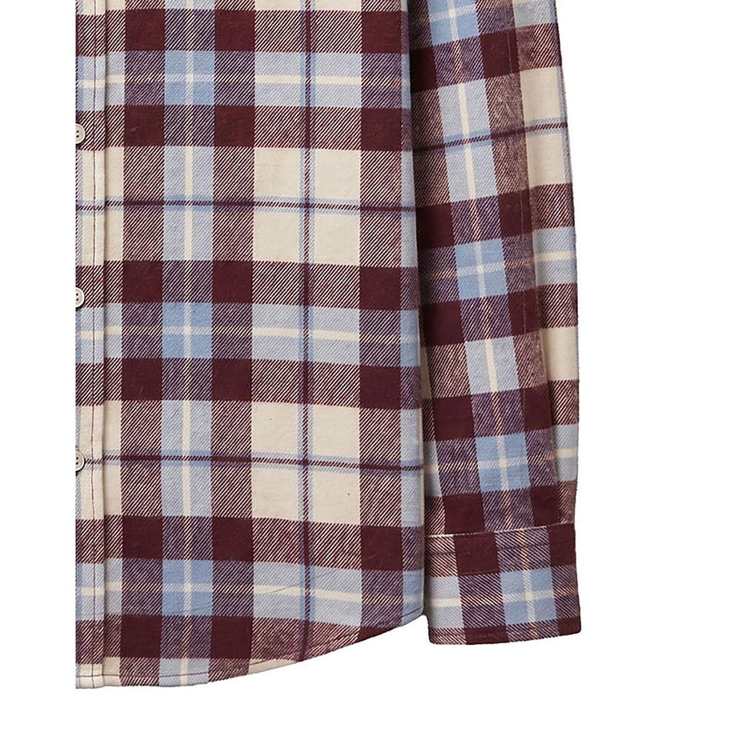 Little Boys 5-7 Organic Long Sleeve Flannel Shirt