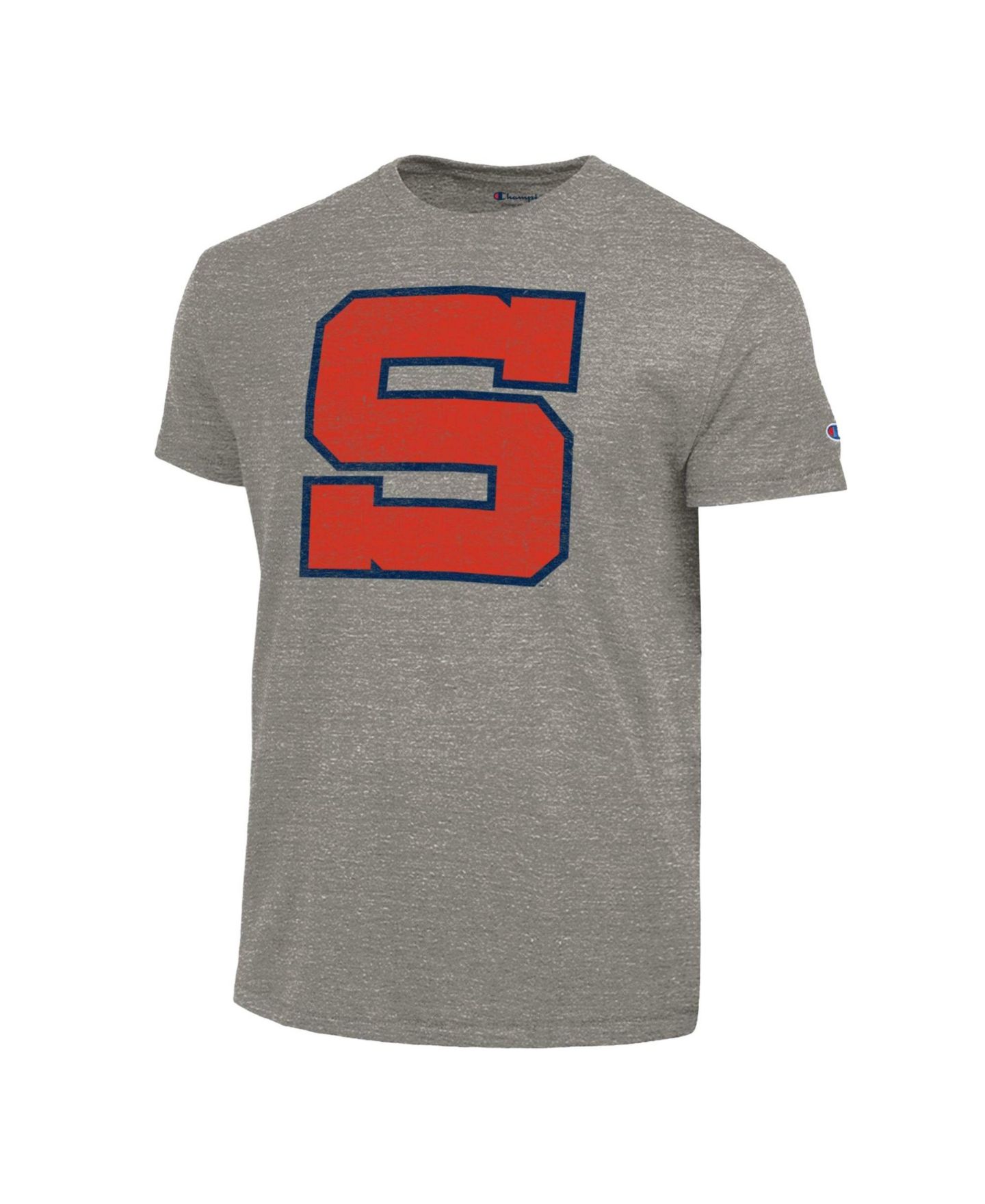 Мужская футболка Champion Syracuse Orange Triumph Tri-Blend Classic-Fit — фото 3