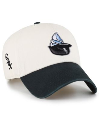 Men's Natural Chicago White Sox Single Swirl Ice Cream Helmet 2.0 Clean Up Adjustable Hat