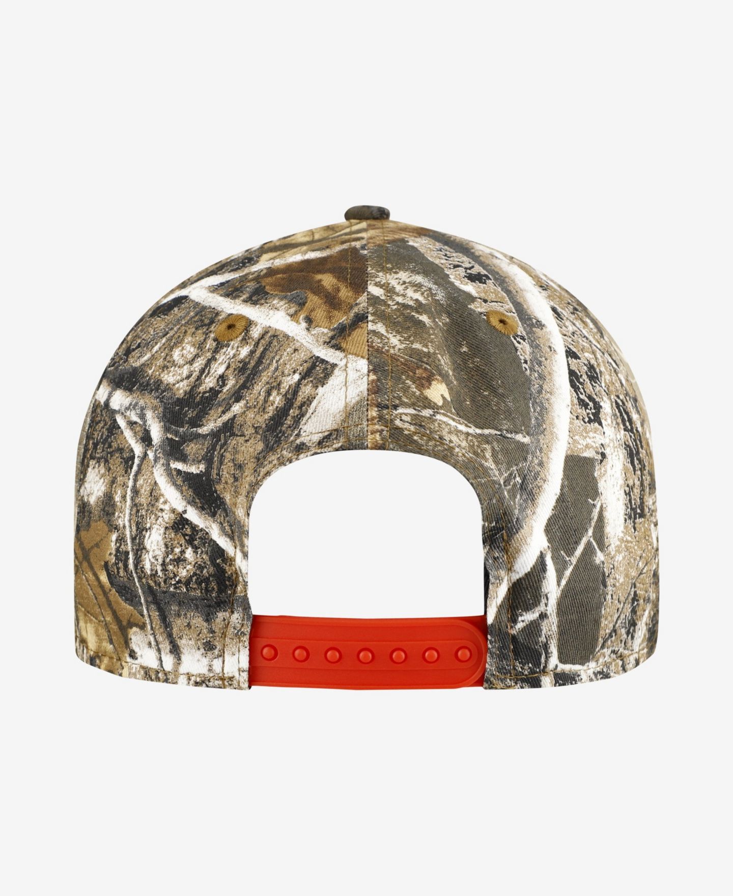 Мужская кепка New Era Camo Los Angeles Angels Realtree Orange Pop 9FIFTY Snapback Hat — фото 2