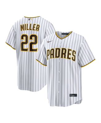 Men's San Diego Padres Mason Miller Home Replica V-Neck Short-Sleeve Jersey