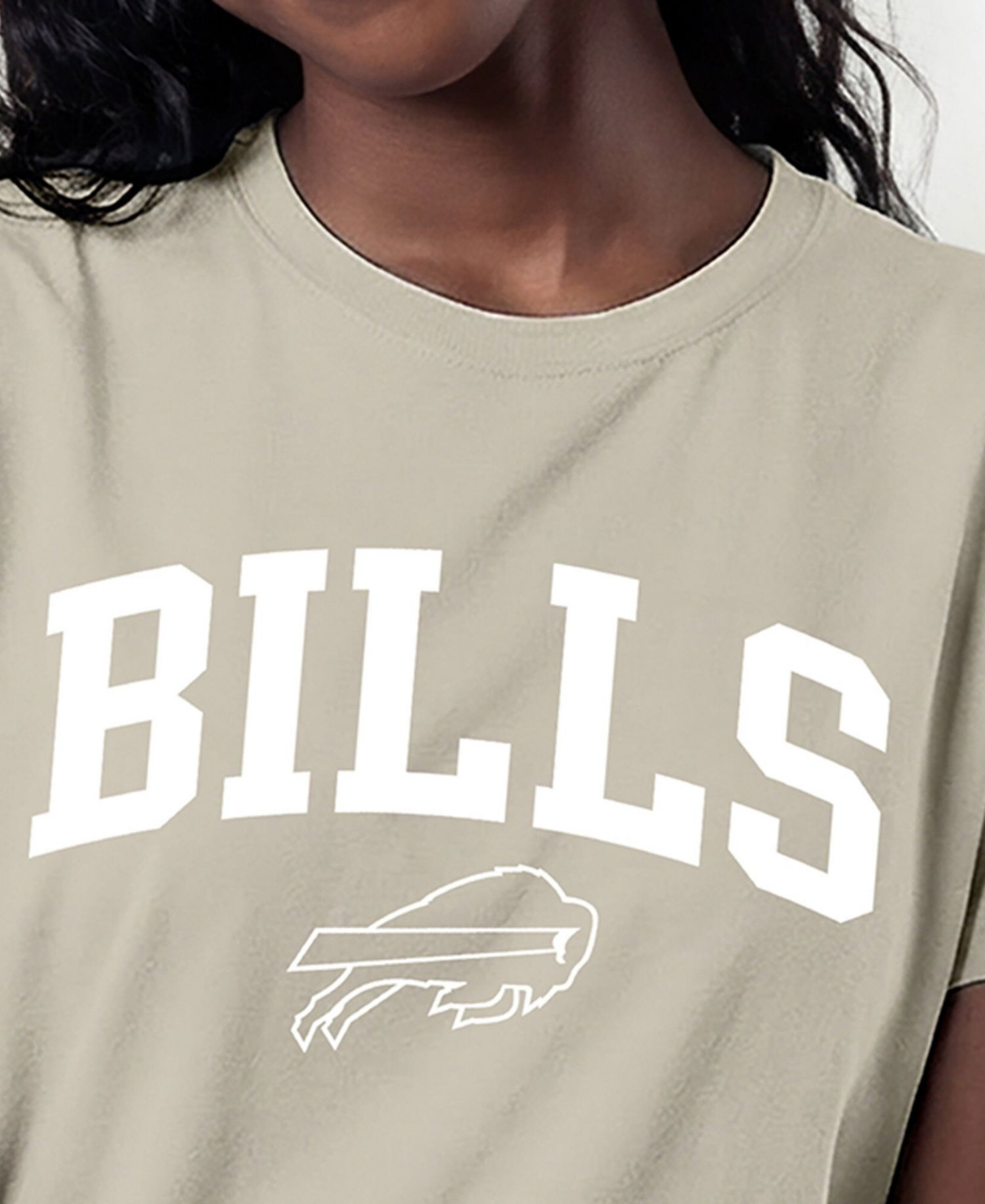 Women's Buffalo Bills Screen-Print Graphic T-Shirt