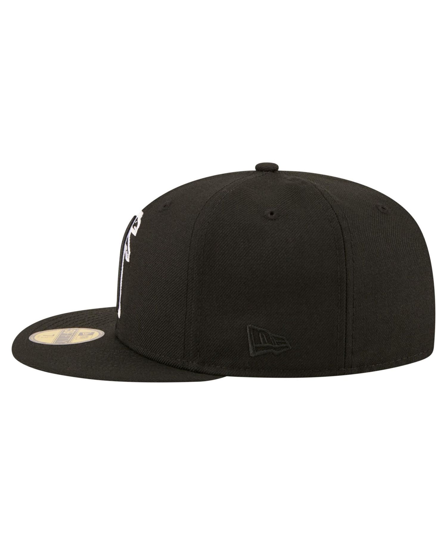 Men's Black Atlanta Falcons 59FIFTY Fitted Hat