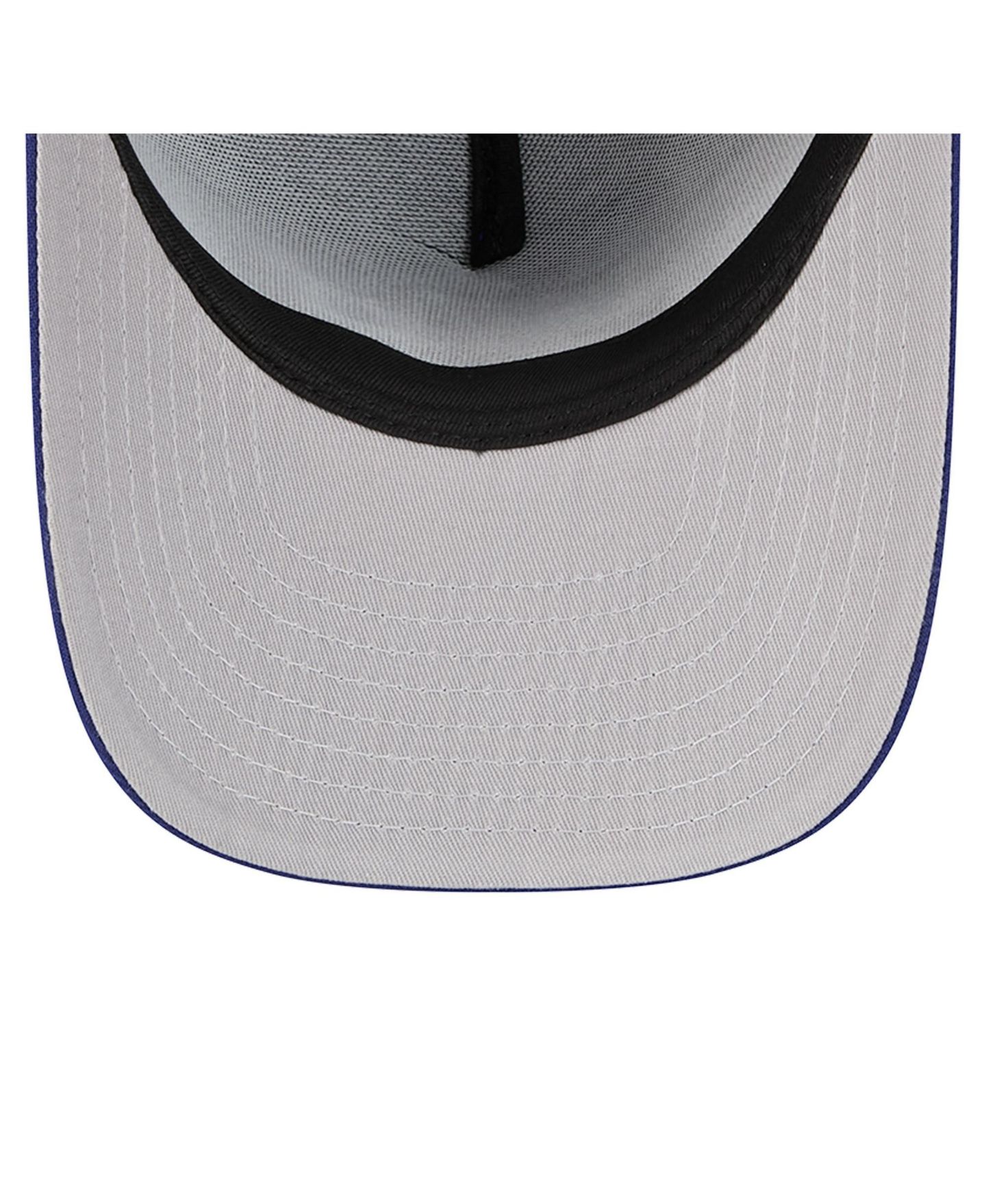 Мужская кепка New Era Dark Blue Los Angeles Dodgers Cartoon A-Frame 59FIFTY Fitted Hat — фото 4