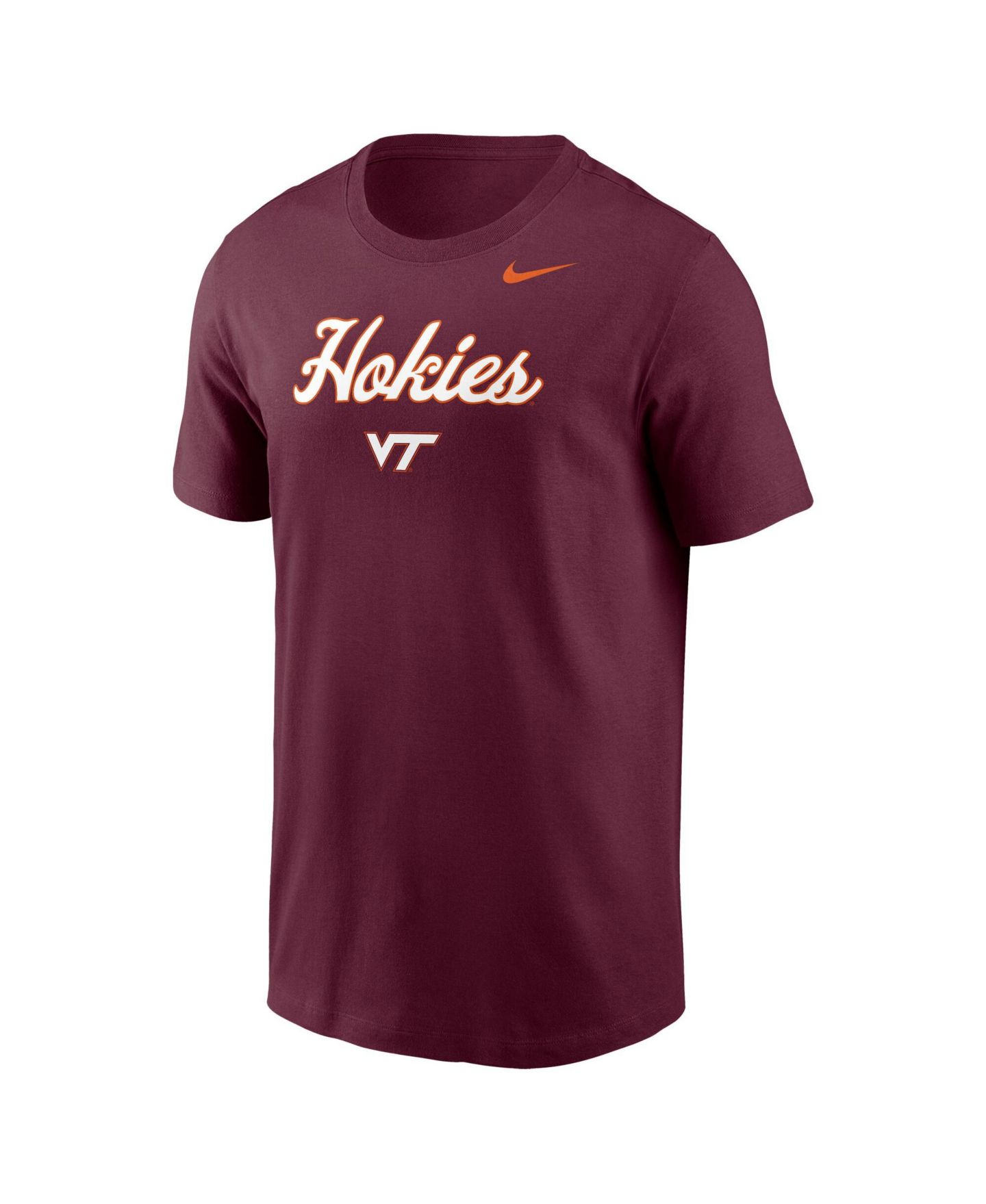 Мужская футболка Nike Virginia Tech Hokies Practice Athletic-Fit — фото 3