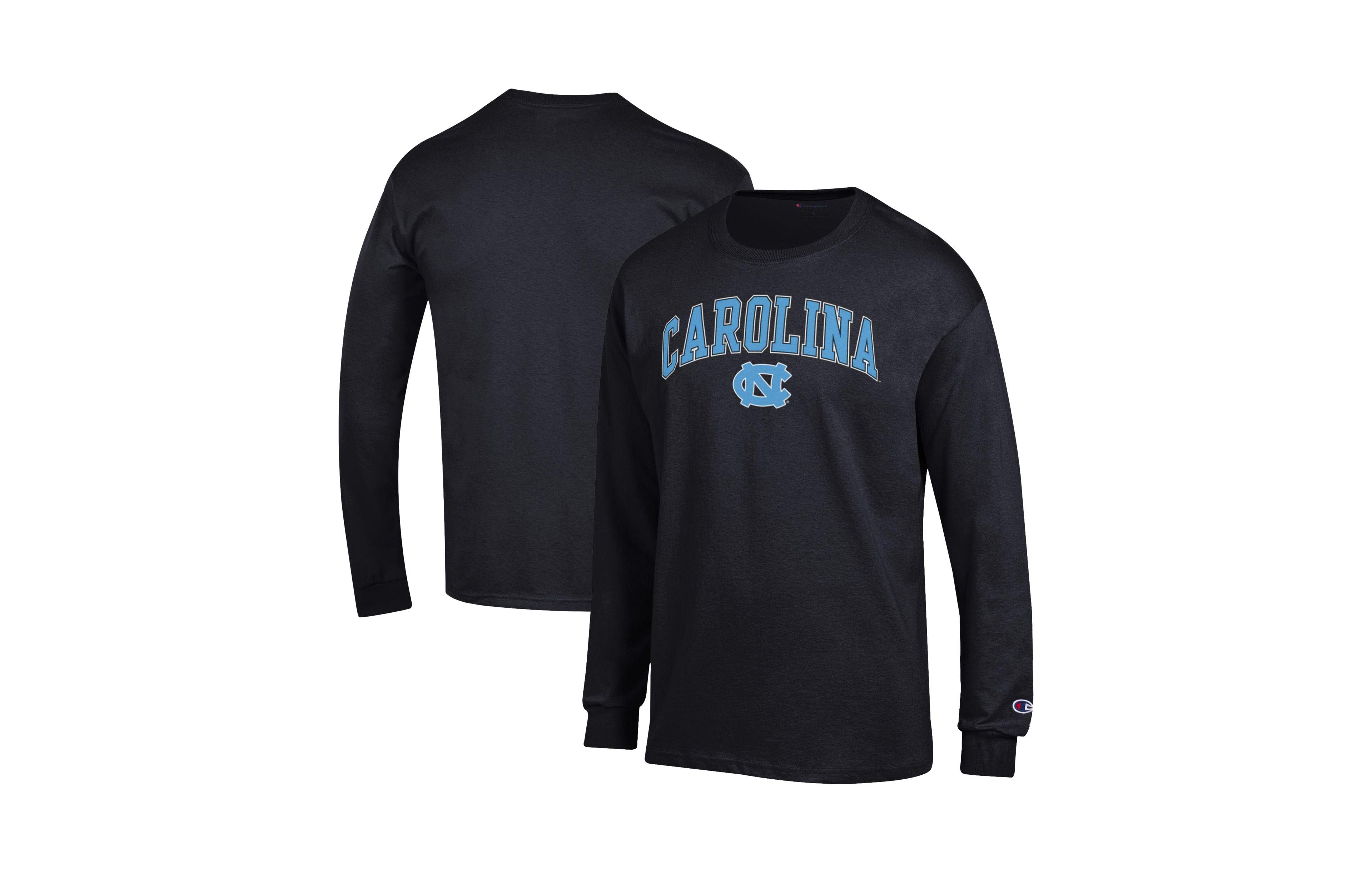 Champion Men's Carolina Blue North Carolina Tar Heels Arch Over Logo Long Sleeve T-Shirt