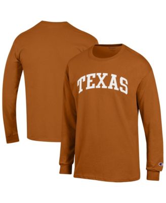 Men's Texas Orange Texas Longhorns Basic Arch Long Sleeve T-Shirt