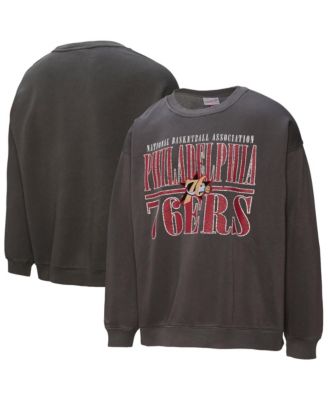 Men's Philadelphia 76ers NBA Downtown Collection Relaxed-Fit Fleece Sweatshirt