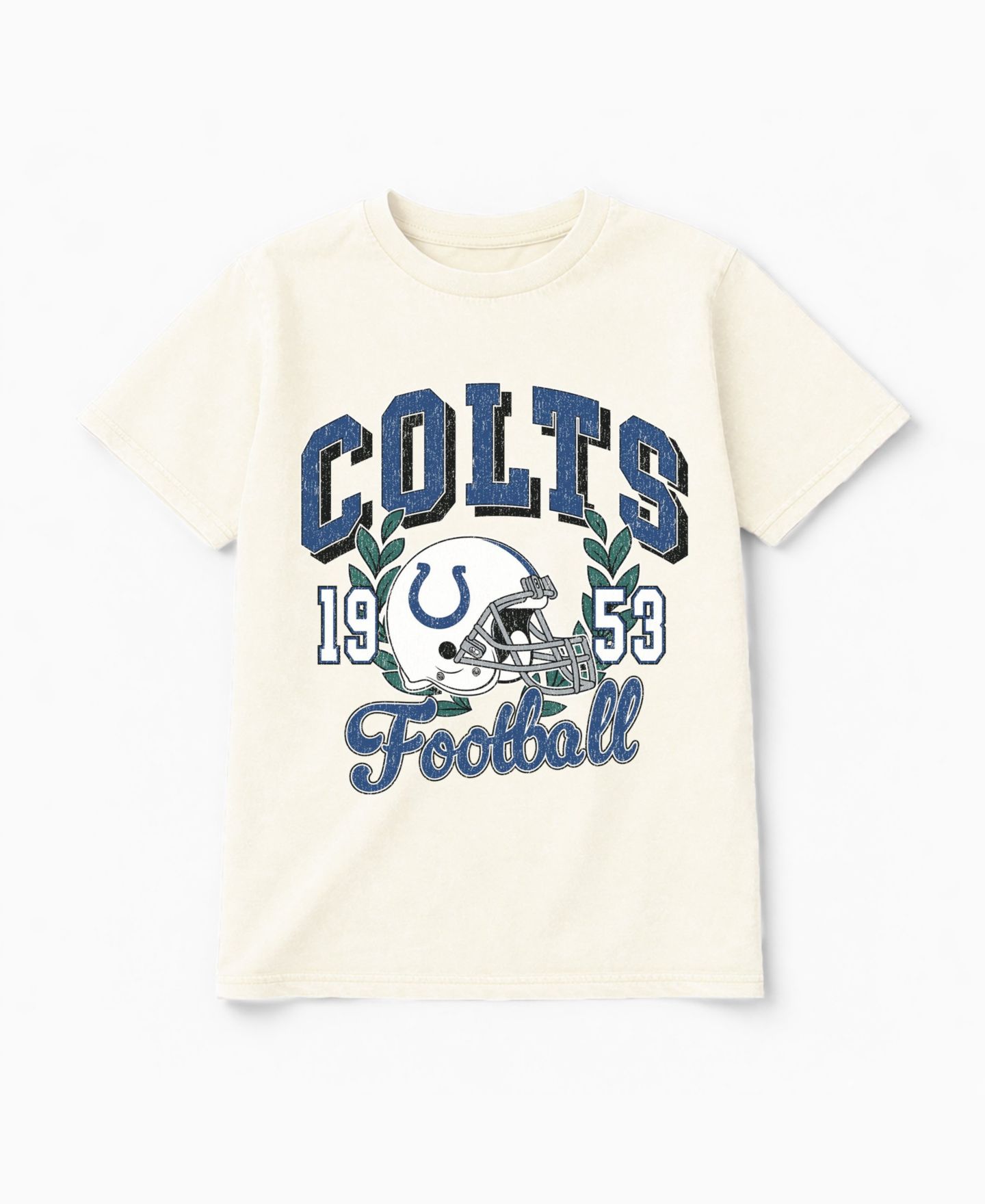 Женская футболка Gameday Couture Indianapolis Colts Distressed Graphic Raised on Victory — фото 2