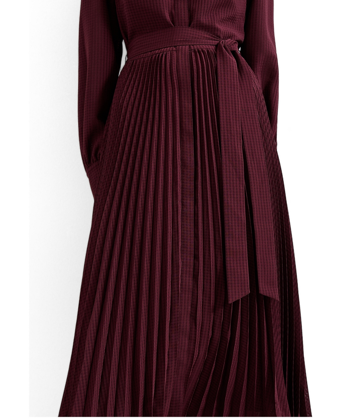 Phase Eight Women's Ren Pleated Midi Shirt Dress