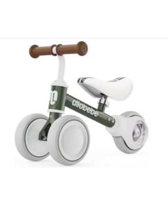 Baby Balance Bike for Ages 1-3, 3-Wheel Ride-On with Adjustable Seat and Silent Wheels