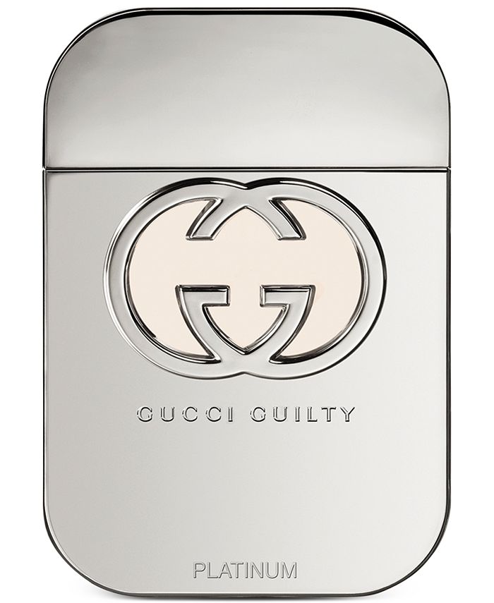 Gucci Guilty Platinum Eau de Toilette, 2.5 oz - Perfume Beauty - Macy's