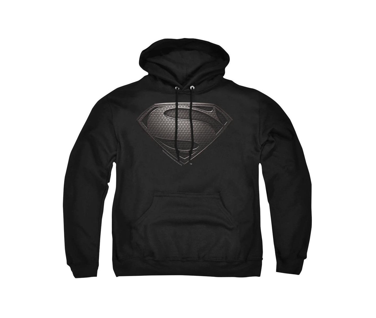 Мужское худи Superman Man Of Steel Mos Desaturated Graphic Pull-Over, цвет: Чёрный — фото 1