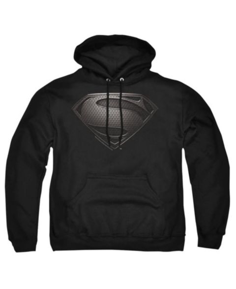 Мужское худи Superman Man Of Steel Mos Desaturated Graphic Pull-Over, цвет: Чёрный